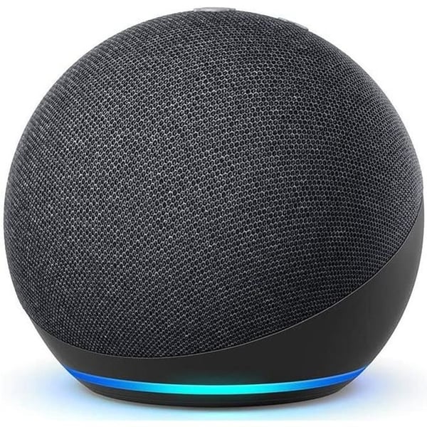 Ny Echo Dot (4:e generationen), högtalare kopplad till Alexa, antracit