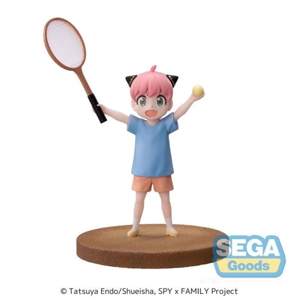 Statuett i PVC - SEGA - Anya Forger Tennis - 13 cm - Luminasta - Dekorative gjenstander
