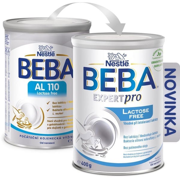 BEBA Expert pro Utan laktos 400 g