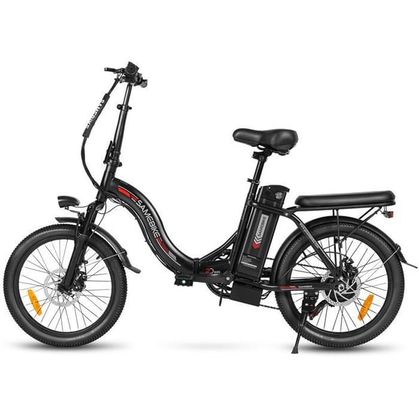 Elcykel Fällbar - SAMEBIKE - CY20 - Motor 350 W - Batteri 36 V 12 Ah - Räckvidd 40 km