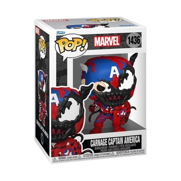Figurine Funko Pop! | Carnage-ized | Captain America