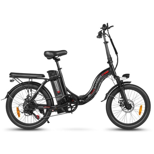 Elcykel Fällbar - SAMEBIKE - CY20 - Motor 350 W - Batteri 36 V 12 Ah - Räckvidd 40 km