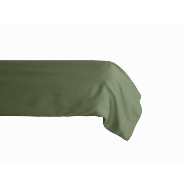Ren långfiber kammad bomull percale bolsterväska 80 trådar/cm² Sydvind - Skum - 43 x 195 cm