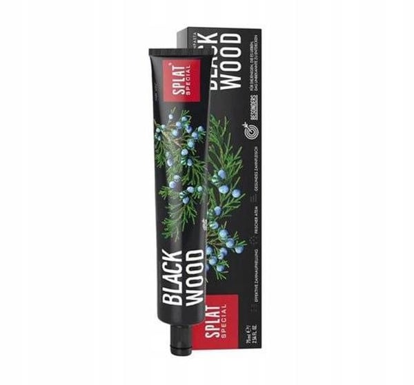 Tandkräm Ljusnande - SPLAT Special Blackwood - 75 ml - Utan Fluor - Fräsch Mint