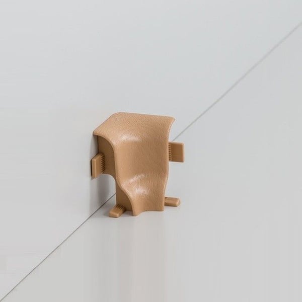 Inre vinklar för MDF-list 761.15 PVC 60 x 20 mm bok PROVISTON