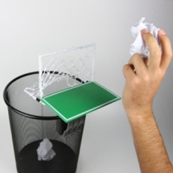Minifotbollsmål - 18 x 9 cm - Ljud - Universalclip - För korg