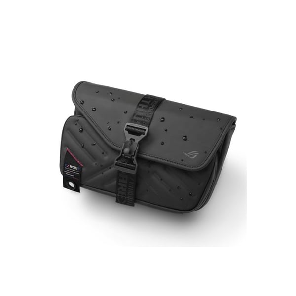 Olkalaukku - ASUS - ROG Slash 4.0 - Yhteensopiva ROG Ally - Pölyn- ja vedenkestävä polyesteri - Fidlock-solki