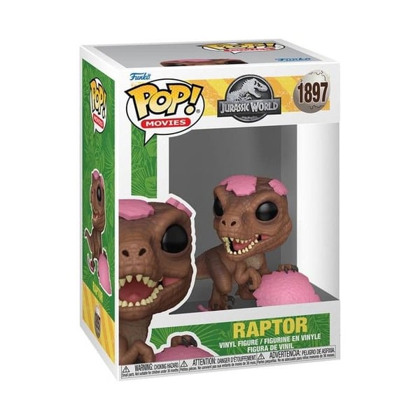 Figurine Funko Pop Filmer Jurassic World Raptor