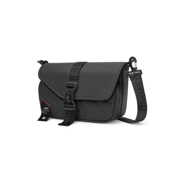 Olkalaukku - ASUS - ROG Slash 4.0 - Yhteensopiva ROG Ally - Pölyn- ja vedenkestävä polyesteri - Fidlock-solki