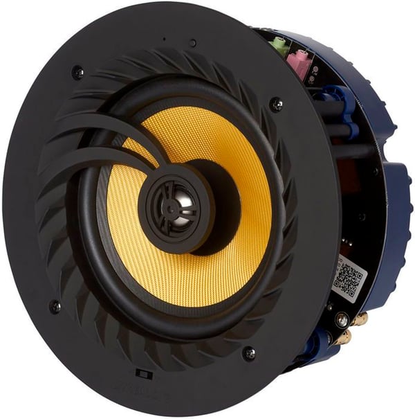 Takhögtalare - LITHE AUDIO - Bluetooth Takhögtalare - Svart - Trådlös Bluetooth - För tak