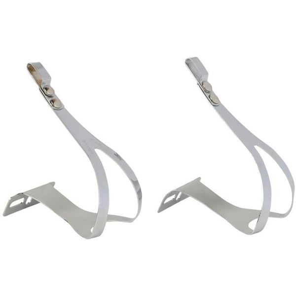Cale-pieds - Zefal - Christophe - förkromad stål - Vikt 120g - Unisex vuxen
