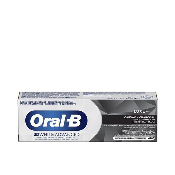 Tandkräm Tandkräm med kol 3D WHITE LUXE 75 ml