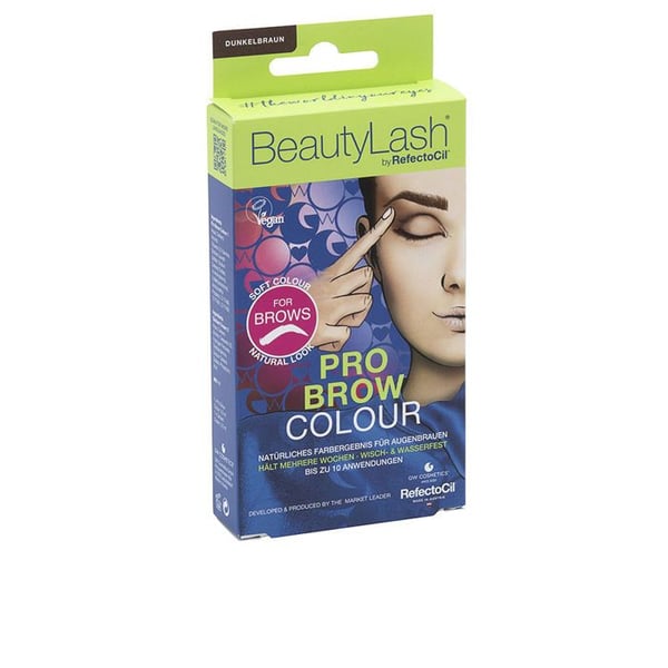 Ögonbrynsfärg Kit för ögonbryn BEAUTYLASH PRO BROW COLOUR #Mörkbrun 1 enhet