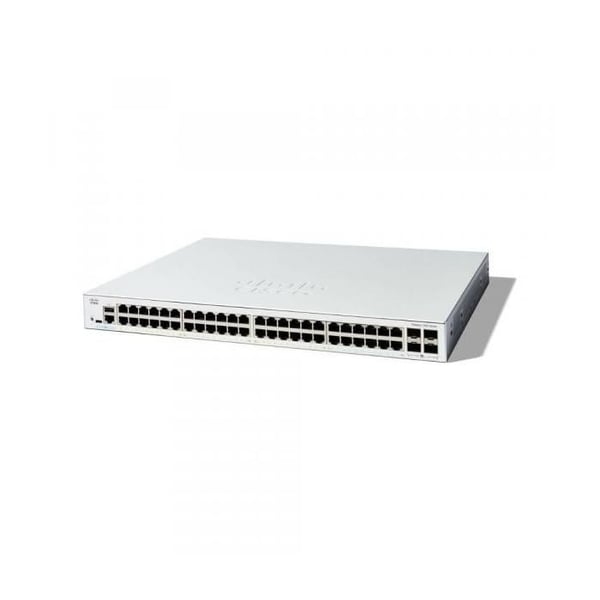 Switch - CISCO - Catalyst 1300 - 48 portar GE - 4x10G SFP+ - Avancerad säkerhet