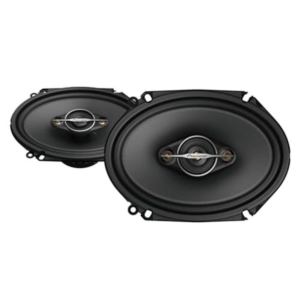Bilhögtalare - PIONEER - TS-A6881F - 4-vägs elliptiska - 350 Watt - Känslighet 90 dB
