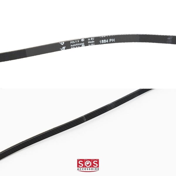 SOS Accessoire Remskiva 1884H5 för Torktumlare 1255028100 ELECTROLUX, FAURE, ZANUSSI
