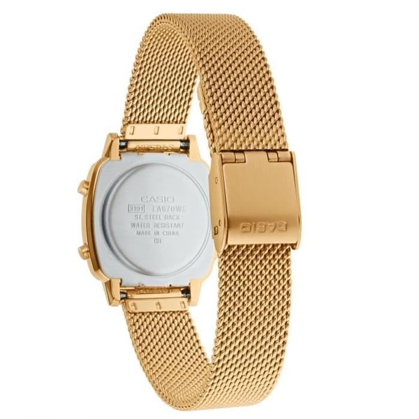 Casio Vintage MINI Damklocka Guld
