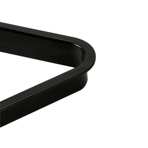 BCE biljardtriangel i plast - Kompatibel med 50,8 mm bollar - Svart