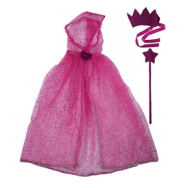 Set prinsessa - LITEN CLOWN - Set prinsessa - Rosa - En storlek - Barn (Flicka)