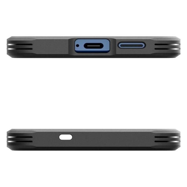 Coque - SPIGEN - Tough Armor MagSafe - Samsung Galaxy S25+ - Stålgrå - Forstærket beskyttelse