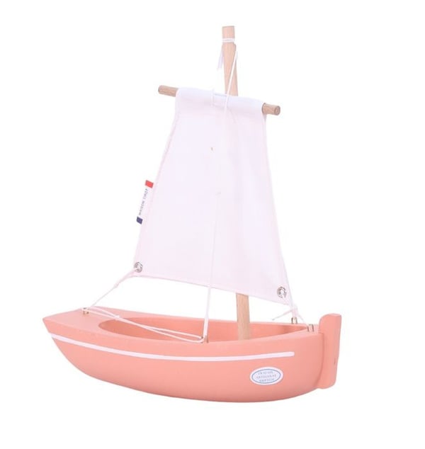 Maison Tirot - Båt Le Misainier rosa 22cm - TIROT