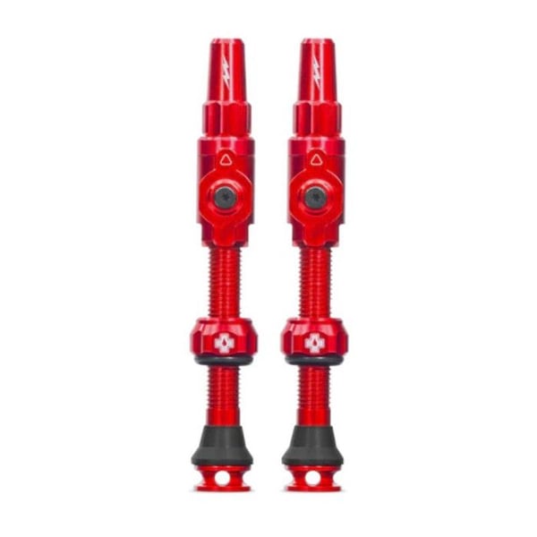 Ventiler - Tubeless - Big Bore Lite - Röd - Stor - För maximal uppblåsning - Cykel - MTB - Muc-Off