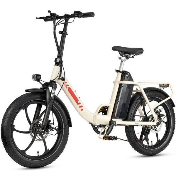 Mule Elcykel För Vuxna Motor 250W Batteri 48V 20Ah Elcykel Bred Däck 20*3.0 Tum Elcykel