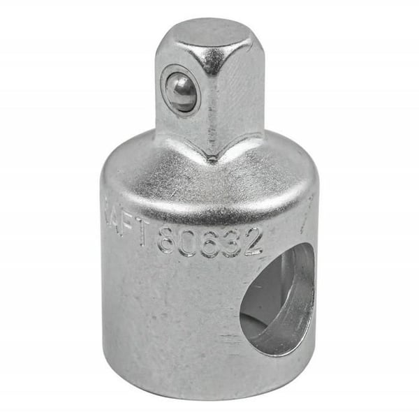 Universell adapter - FORCEKRAFT - 3/8" x 1/4" - Stål CrV - Korrosionsbeständig - Klarar tunga laster