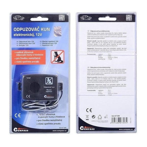 COMPASS Elektronisk avskräckare 12V