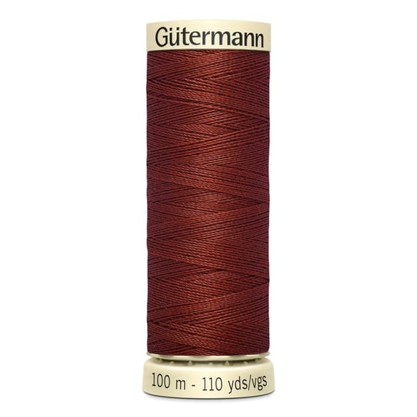 Sytråd 100% polyester Gutermann 1 Spole - Att 227 - kastanjebrun
