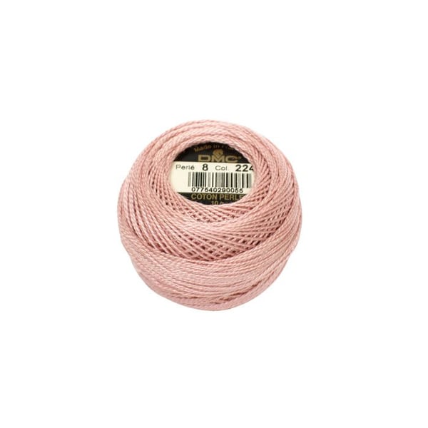 Coton perlé DMC art 116, tjocklek 8 - nystan på 80m - Att 224