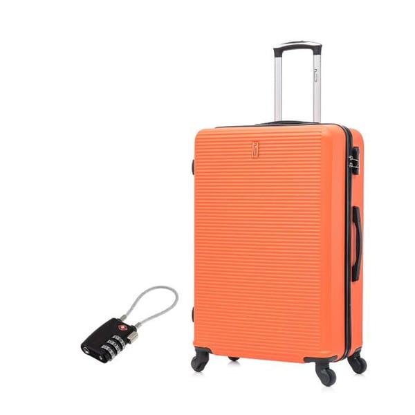 Stort Resväska 75cm 23kg | CELIMS Weekend Resväska | 360-hjul | Lås | Orange