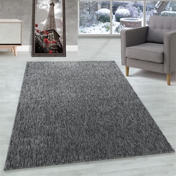Tappeto - NIZZA - 1800 GRÅ - 140x200 cm - 100% CPS-BCF - Höjd av 5 mm Tappeto - NIZZA - 1800 GRÅ - 140x200 cm - 100% CPS-BCF - Höjd av 5 mm