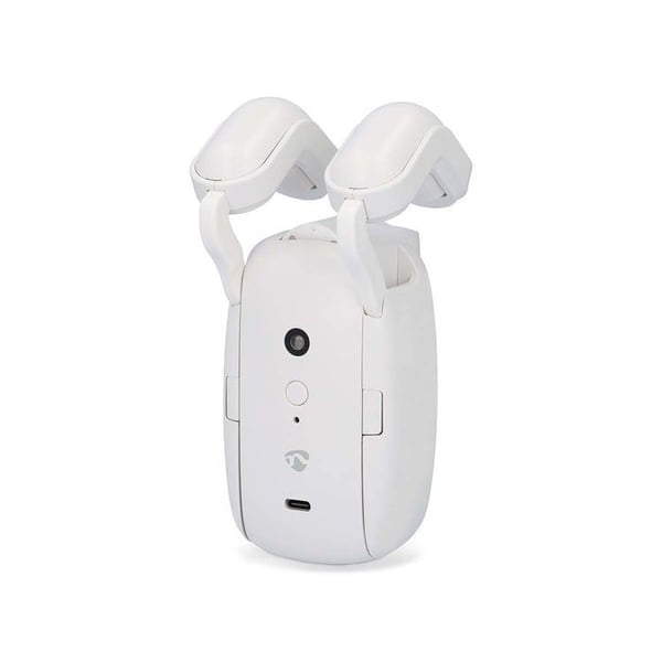 Robotmotoriseret - Nedis - SmartLife - 12 kg - Styring med stemme - Bluetooth Hvid