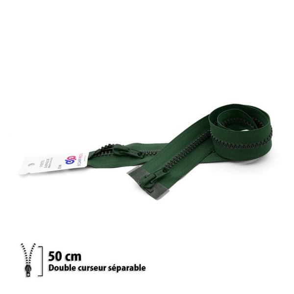 Eclair Prym - Dragkedja Z68 - Separabel 6mm dubbeldragare - 50 cm