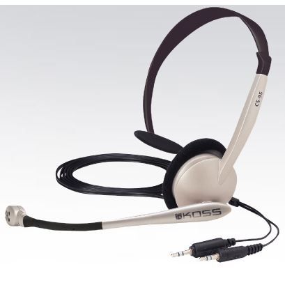Hovedtelefoner / Mikrofon KOSS CS-95