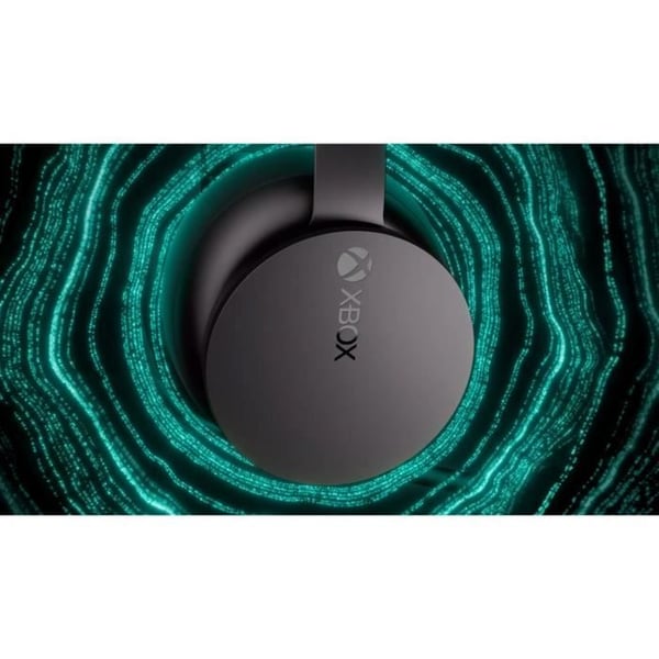 Trådløst gaming headset til Xbox - Sort, rumlig lyd, 20 timers batterilevetid, Justerbar hovedbøjle