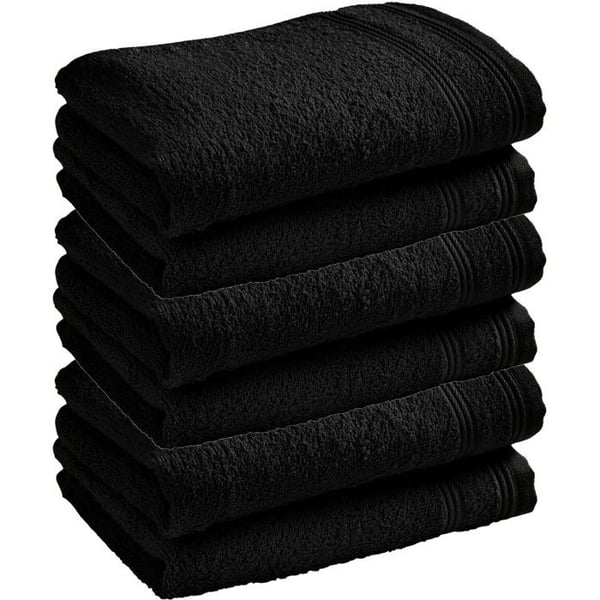 Set med 6 "Spa" frotté gästhanddukar 30 x 50 cm / 400 gr/m² - "Spa" tryffel Set med 6 "Spa" frotté gästhanddukar 30 x 50 cm / 400 gr/m² - "Spa" tryffel