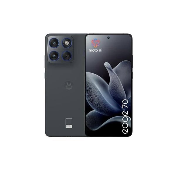 Motorola Edge 70 12GB 512GB 6.7" AMOLED 5G Dual SIM 50MP Kamera IP69 TurboPower Android 16 Grå