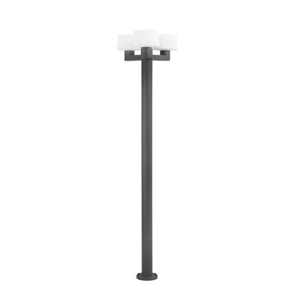 Utomhusgolvlampa 3 designerlampor Faro Muffin Antracitgrå Aluminium 74436F3-04