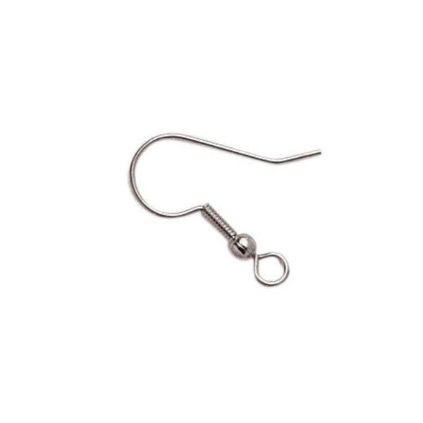 MégaCréa DIY - Amerikanska örhängen Krokar 19 mm Silver x6