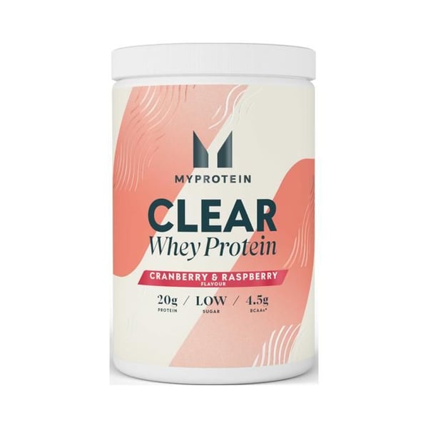 Isolat av vassle 488g Tranbär och hallon Myprotein Protein