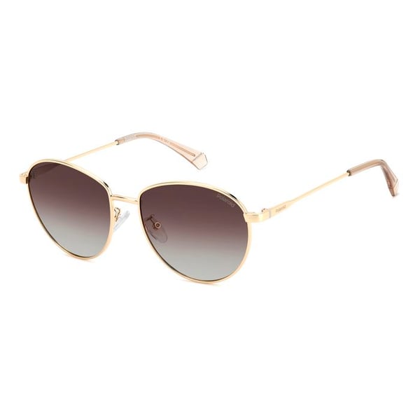 Solen glasögon POLAROID PLD 4171/G/S/X 57/17/145 01Q GULD BRUNA METALLRAMAR KVINNA POLAROID PLD 4171/G/S/X GULD