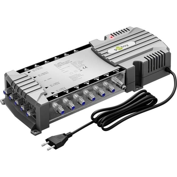 Flerfaldig Satellitomkopplare - GOOBAY - 64875 - 5 Ingångar - 12 Utgångar - 4K 8K UHD