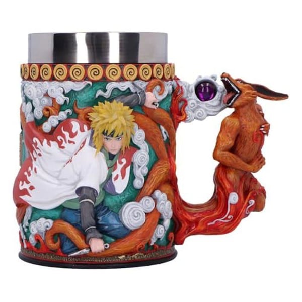 Nemesis Now Naruto Minato Chope 18 cm – Anime-statya med detaljerad figur än Kakashi, samlarfigur Naruto i resin