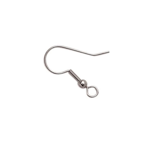 MégaCréa DIY - Amerikanska örhängen Krokar 19 mm Silver x6