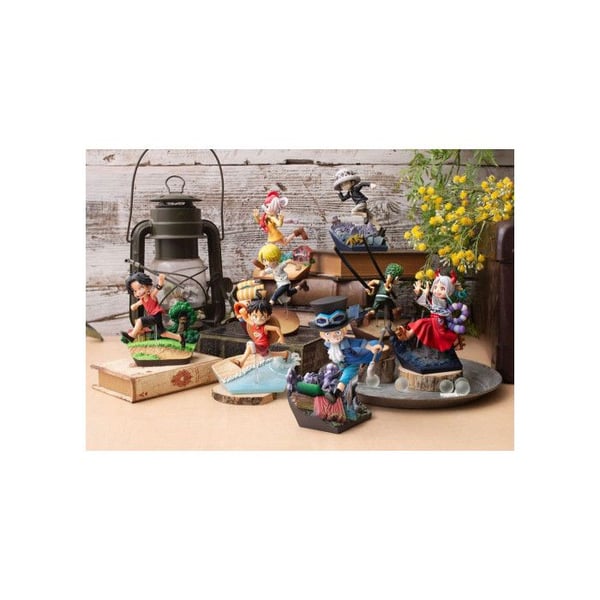 One Piece G.E.M. Series-statyn Sabo Spring! Spring! Spring! 13 cm - MegaHouse