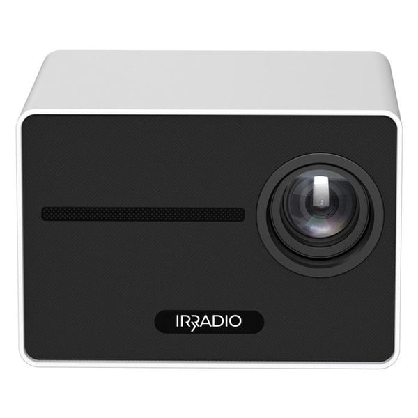 Irradio Videoprojektor LED 720p 150 ANSI lumen Wi-Fi Bluetooth HDMI USB 36-170"