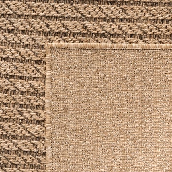 Utomhus Inomhus Matta - MELIS HOME - 240x340 cm - Naturlig Jute - Fuktbeständig - Geometrisk