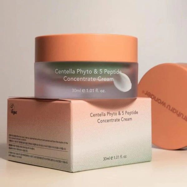 Creme - HARUHARU - Centella Phyto & 5 Peptider - 30ml - Hydrerende - Følsom hud